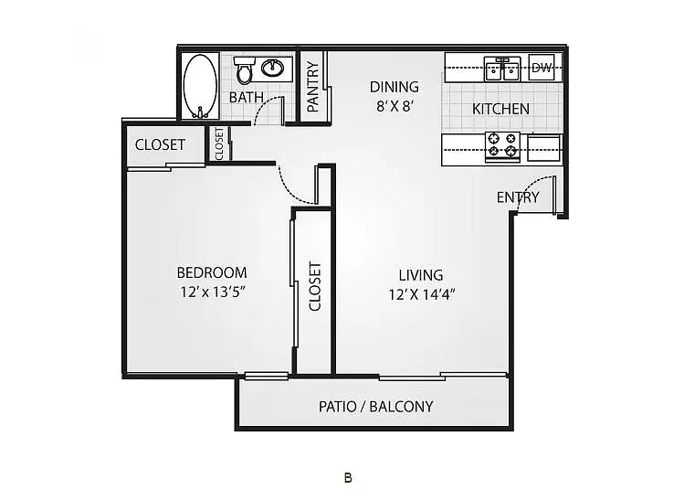 Floor plan B