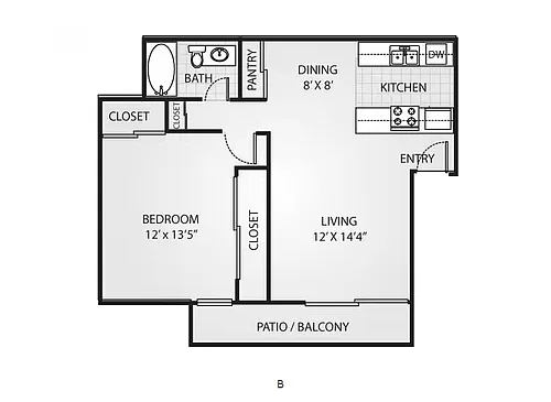 Floor plan B