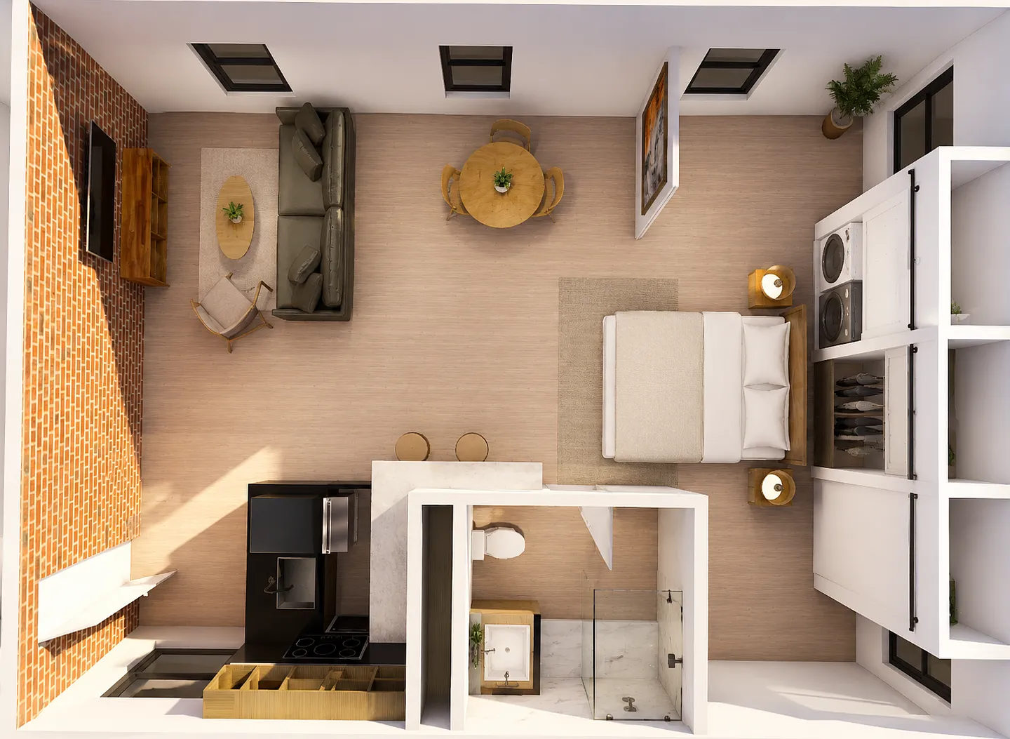 Studio, 620 sqft, $1,050 — Photo 1