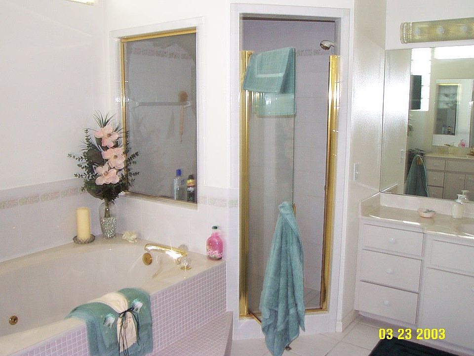 Jet tub, huge shower