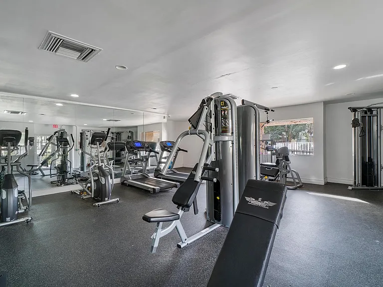 FITNESS CENTER- NO MONTHLY FEES