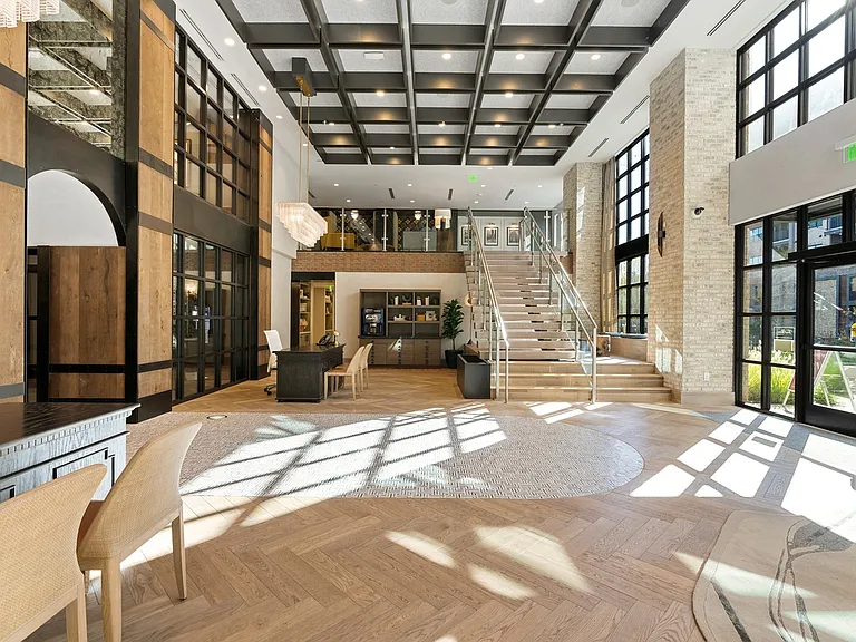 Make a lasting first impression with The Allison's stunning lobby.