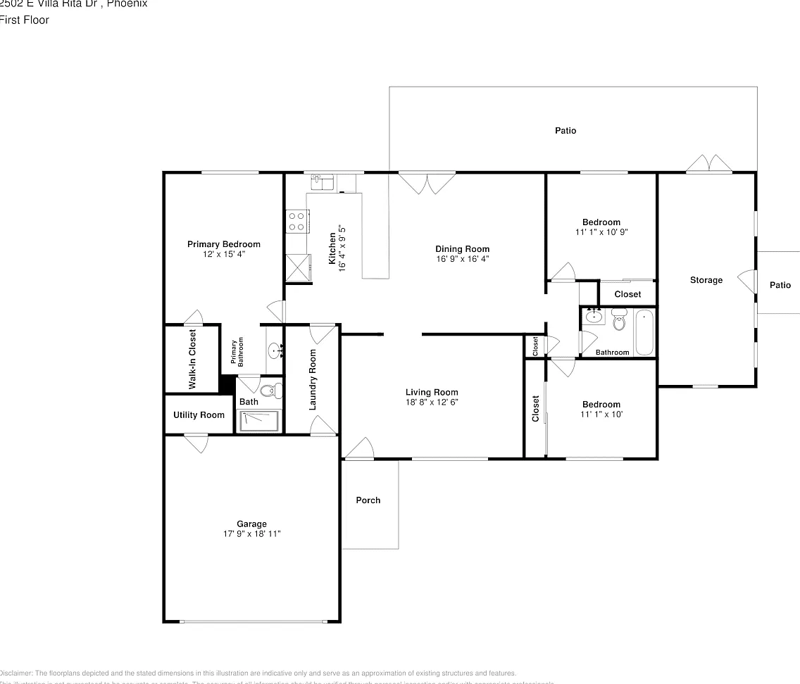 2502 E Villa Rita Dr Phoenix, AZ 85032 — Photo 2