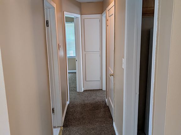 Hall to Kit, bath, bed rms