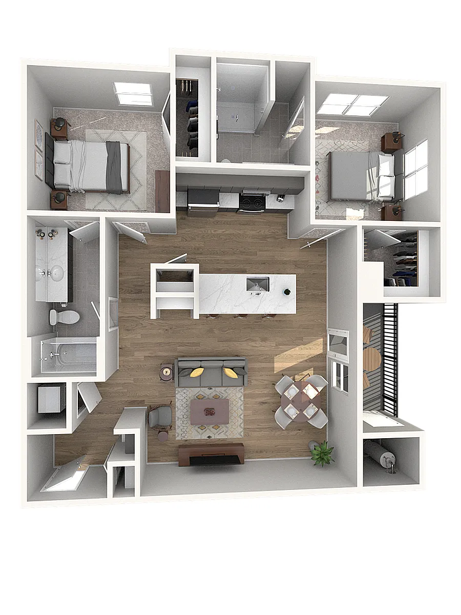 Floor plan B2-60 - B2-60
