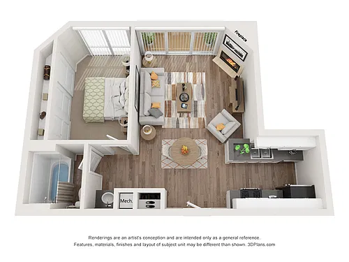 Floor plan js1x1e