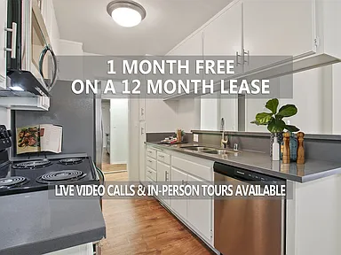 Large 2BR, 2BA 1200 SF