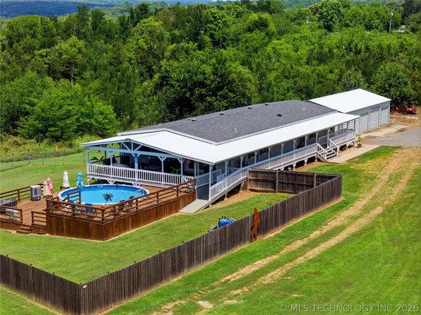 22022 W 888th Rd, Cookson, OK 74427