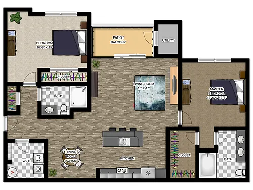 Floor plan B2