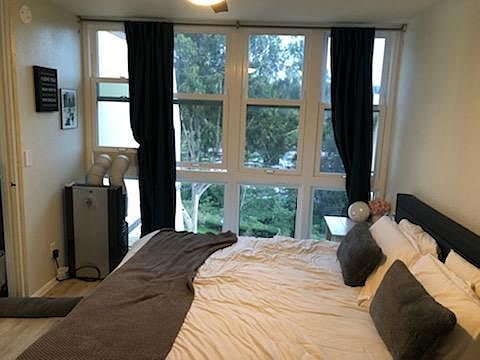 Master bedroom w/on-suite bath and walk in closet. Will fit a king bed.