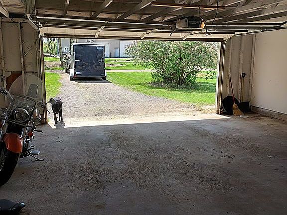 View from garage