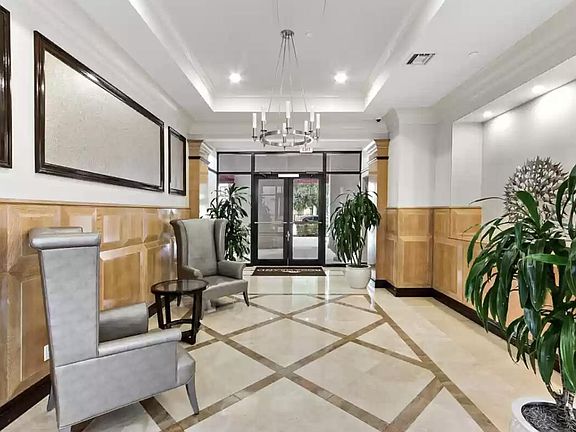 Lobby on the ground floor (building's entrance)