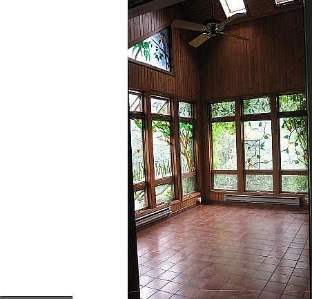 Upstairs vaulted family room