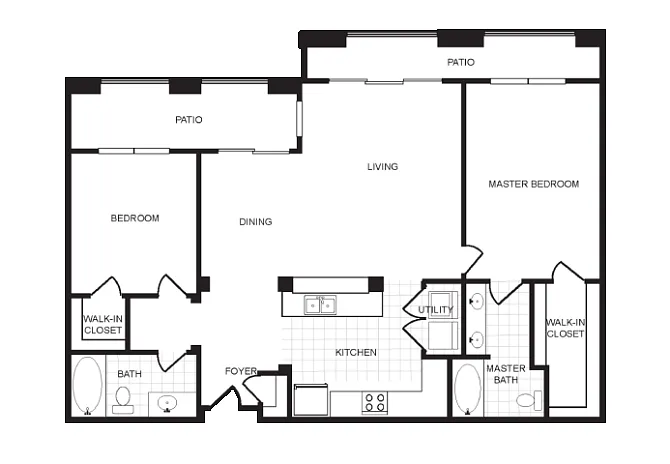Floor plan B8