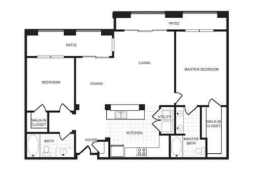 Floor plan B8