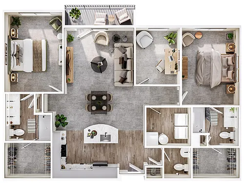 Floor plan Marconi