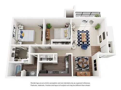 Floor plan The Meadow