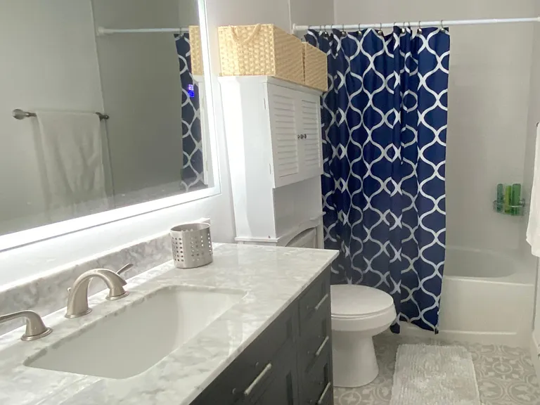 Updated bathroom