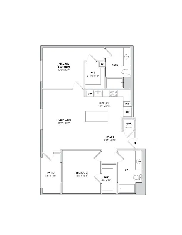 Floor plan B6