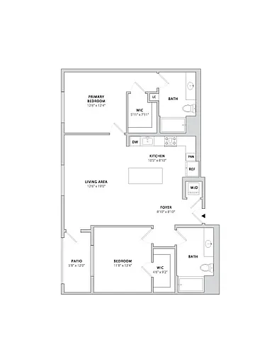 Floor plan B6