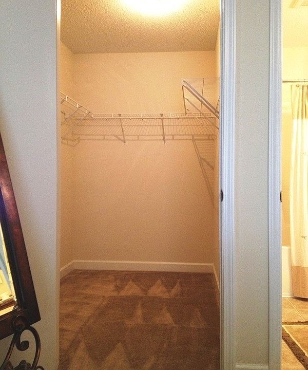 large walk in closet!