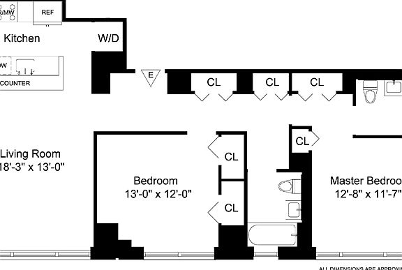 2nd image of 330 W 39th St APT 15E