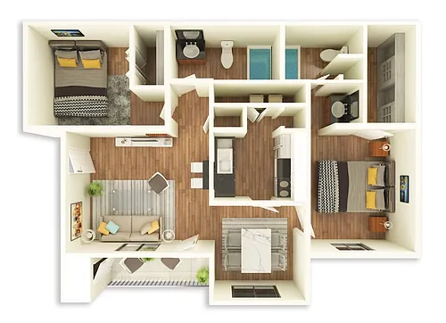 Floor plan B2
