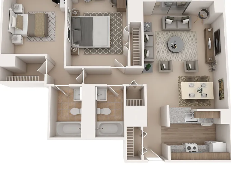 Crescent Centre Apartments & Townhomes — Photo 18