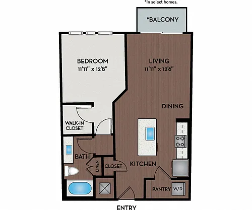 Floor plan 11F5