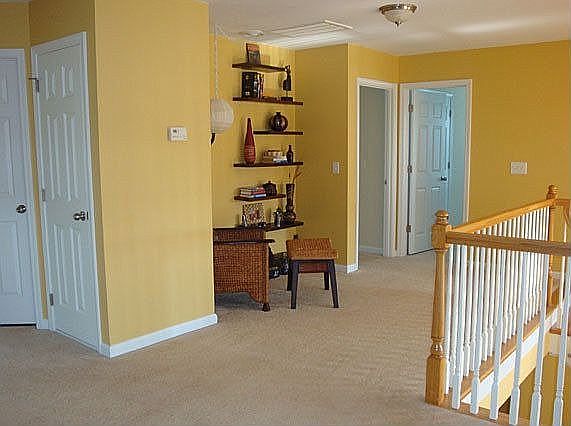 Large, open loft area