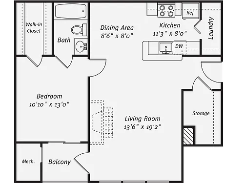 Floor plan A1