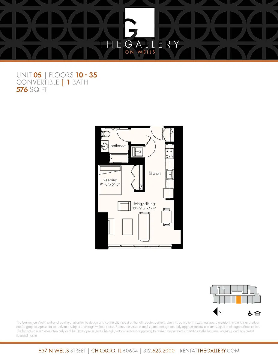 Floor plan gacnv05b