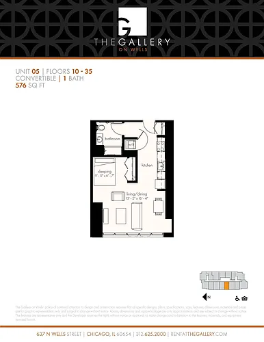 Floor plan gacnv05b