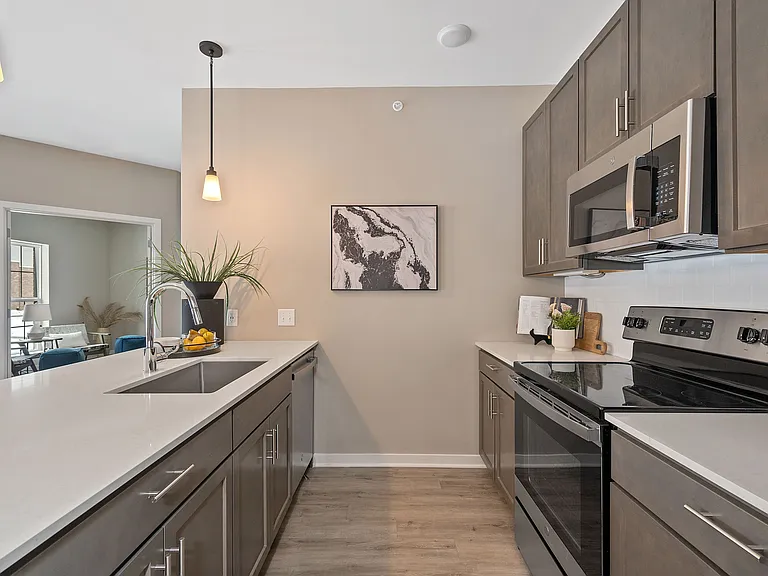 Kitchen to Den Layout at Vicinity