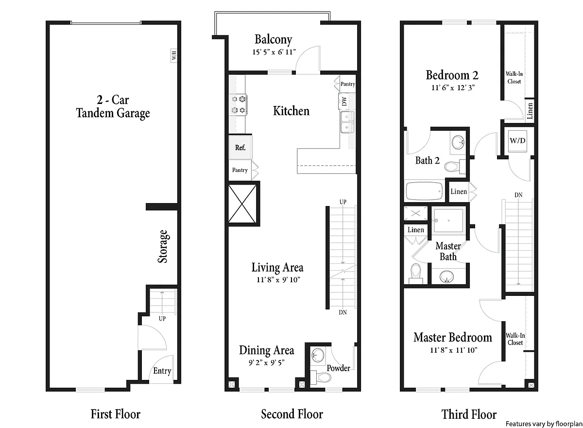 Floor plan B8T