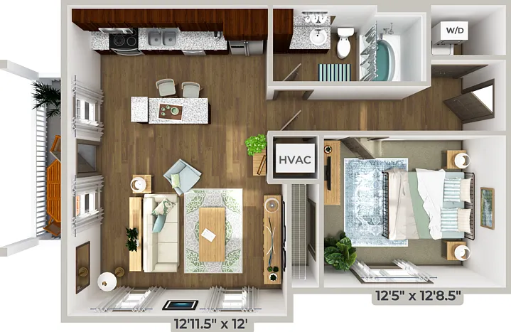 One Midtown Apartment Homes — Photo 21