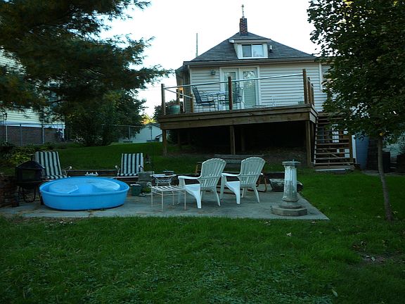 Deep lot with Walk Out Basement