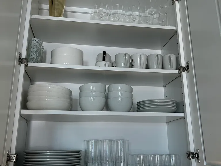 The kitchen features all the basics you would need