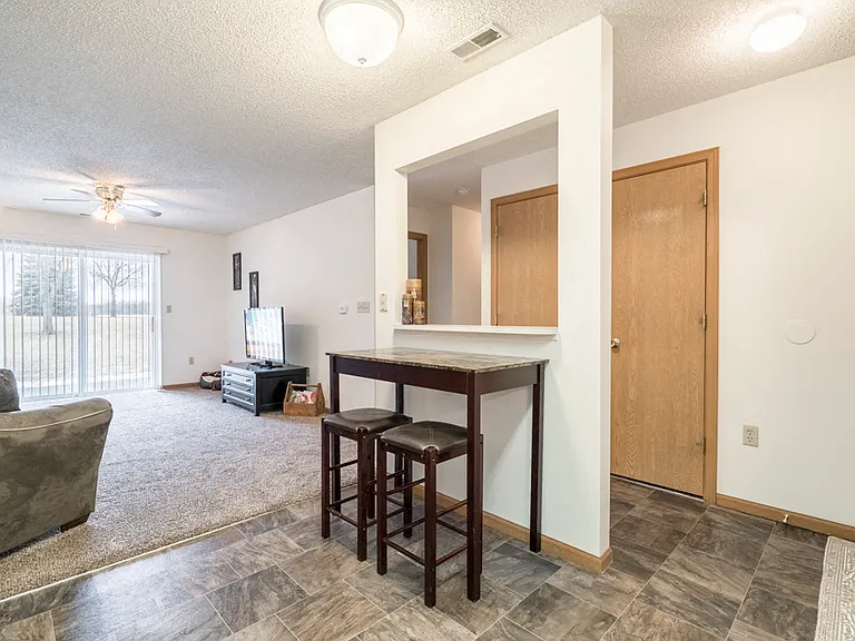Our Maple floor plan has a spacious open-concept layout.