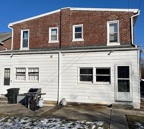 Rear View of home and patio