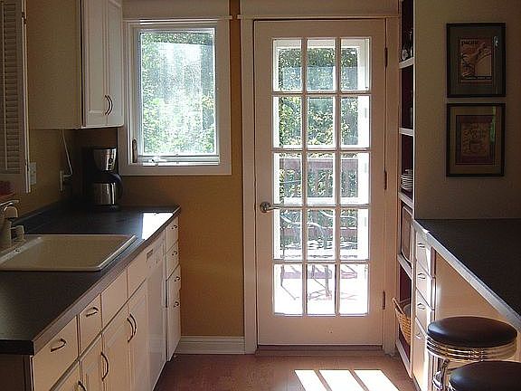 Galley Kitchen, Large Pantry (not shown)