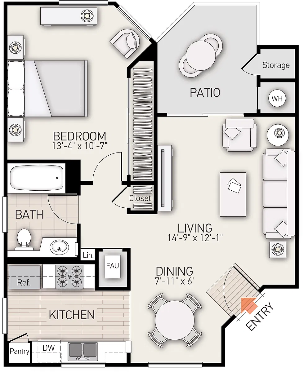 Floor plan Plan A