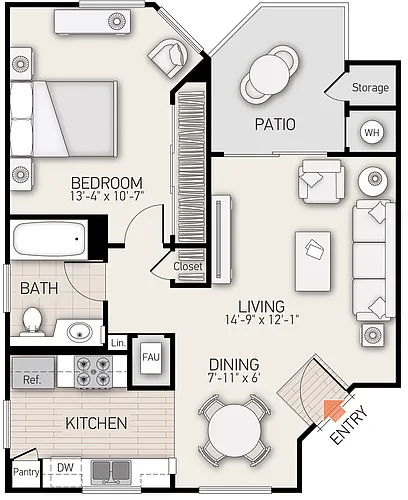 Floor plan Plan A