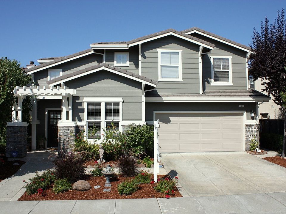 Exterior with new paint