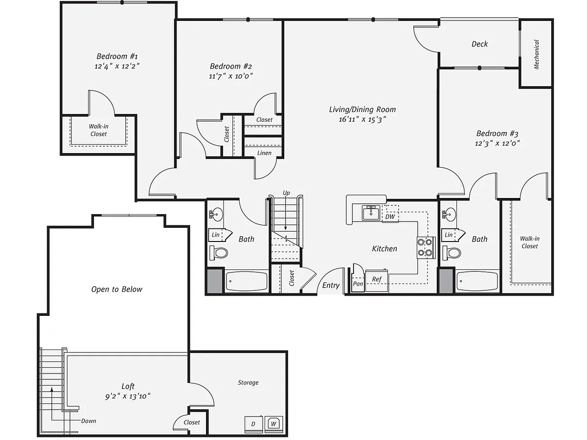 Floor plan C1L