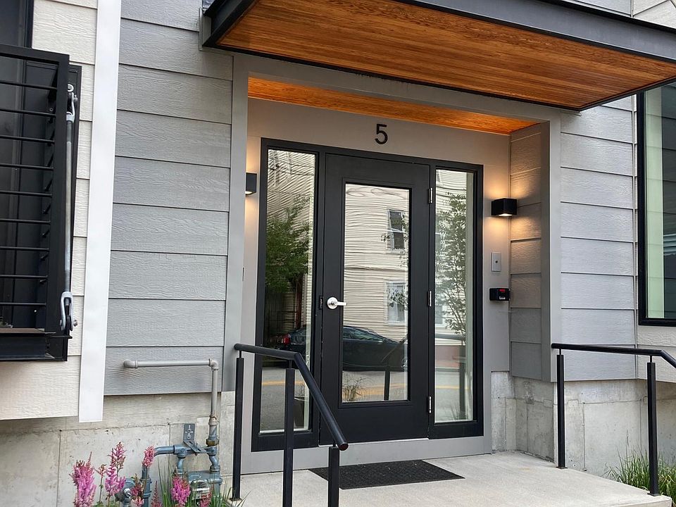 Front door to the building.