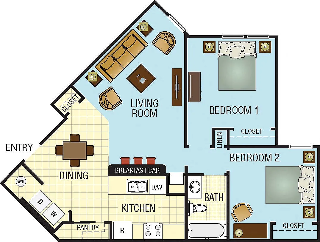 Floor plan Osceola