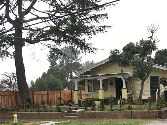 Corner lot, view from Glenrose Ave