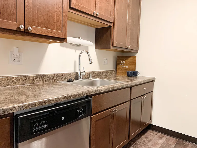 Ridge View Apartments Kitchen