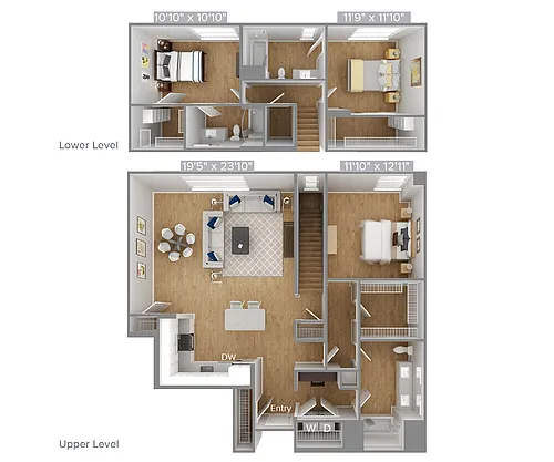 Floor plan C2TH